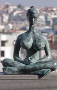 Dr.Karacalar,bronz heykel,psikoestetik